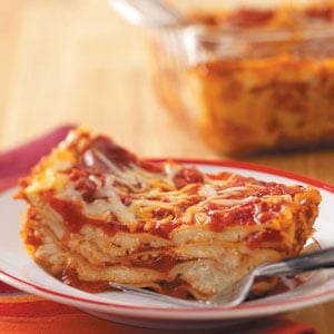 Simple Lasagna Recipe | Taste of Home