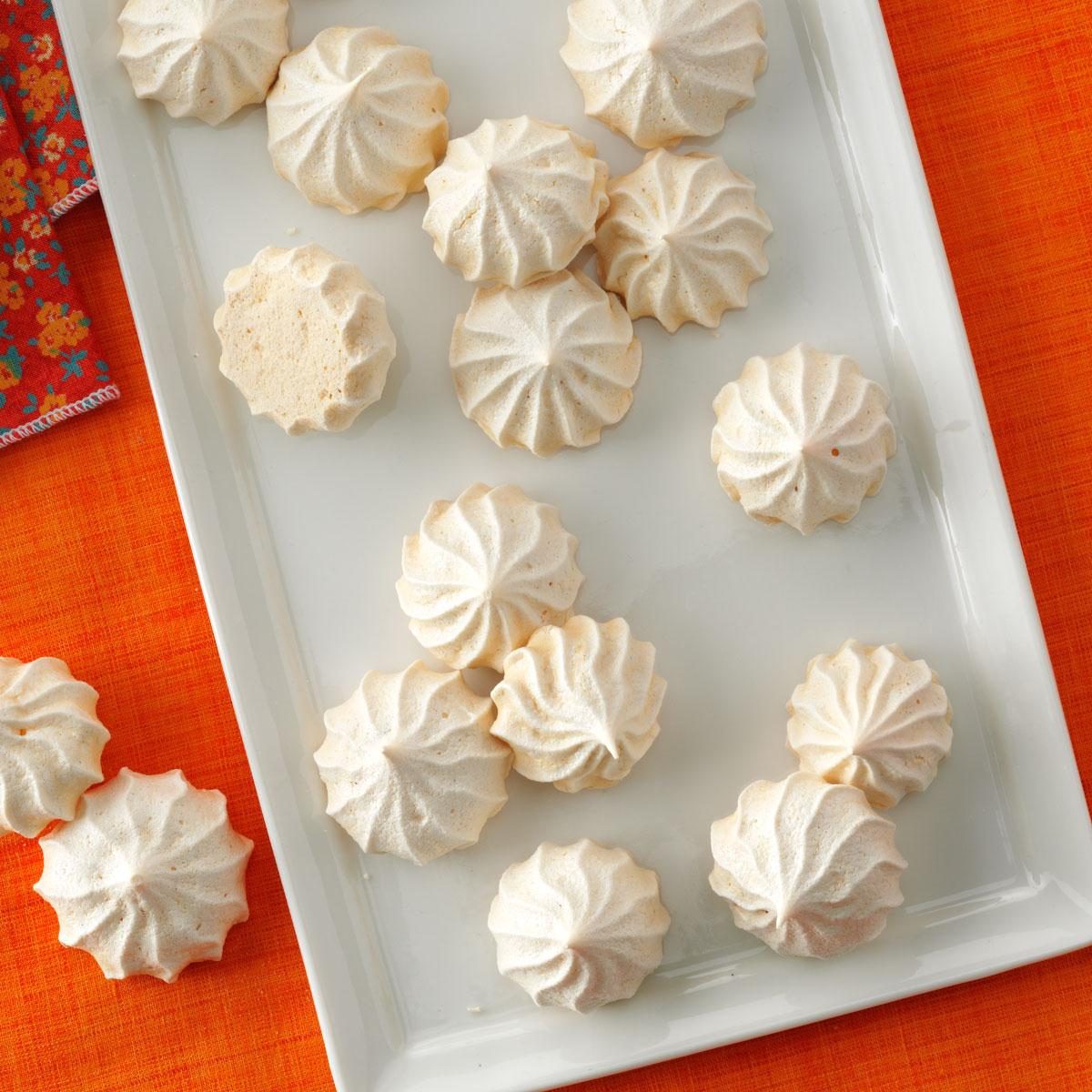 Vanilla Meringue Cookies Recipe | Taste of Home