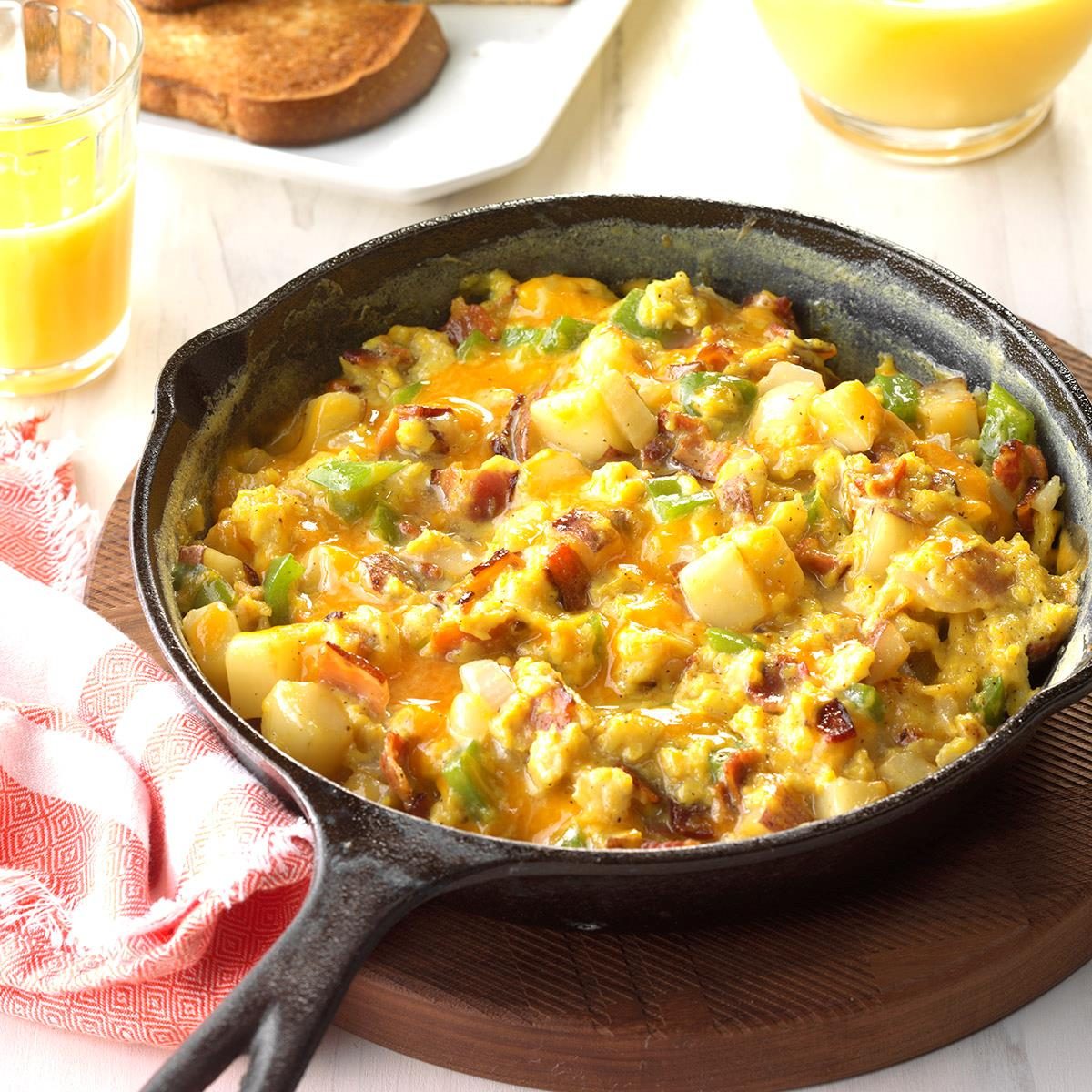 Country-Style Scrambled Eggs Recipe | Taste of Home