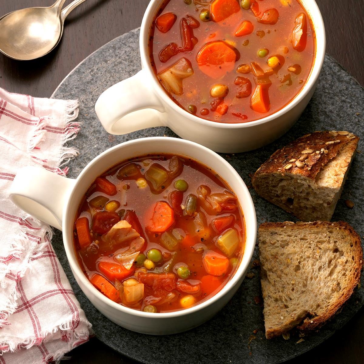 Hearty Vegetable Soup Recipe | Taste of Home