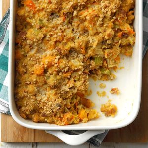 Apple, Butternut and Sausage Dressing