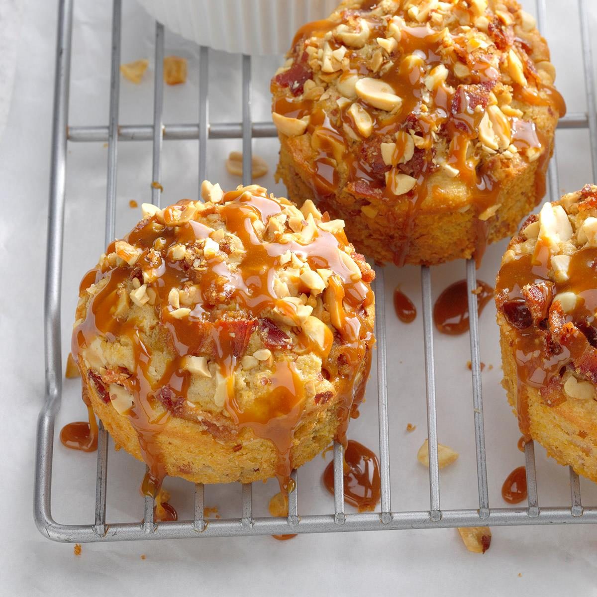 3rd Place: Bacon-Peanut Butter Cornbread Muffins