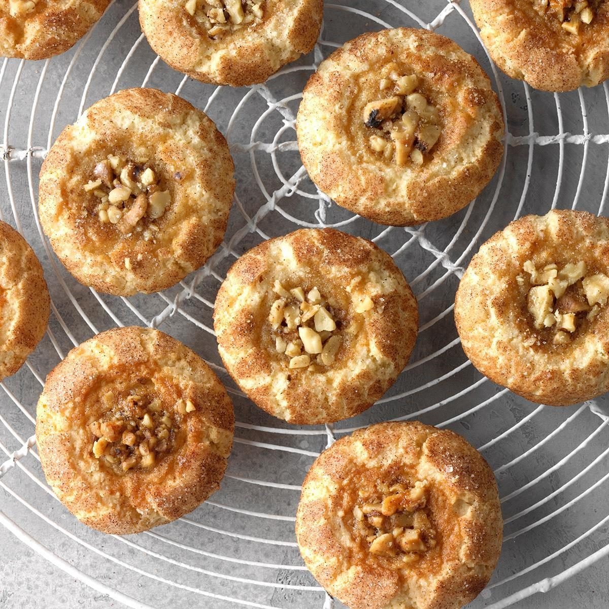 Baklava Thumbprint Cookies