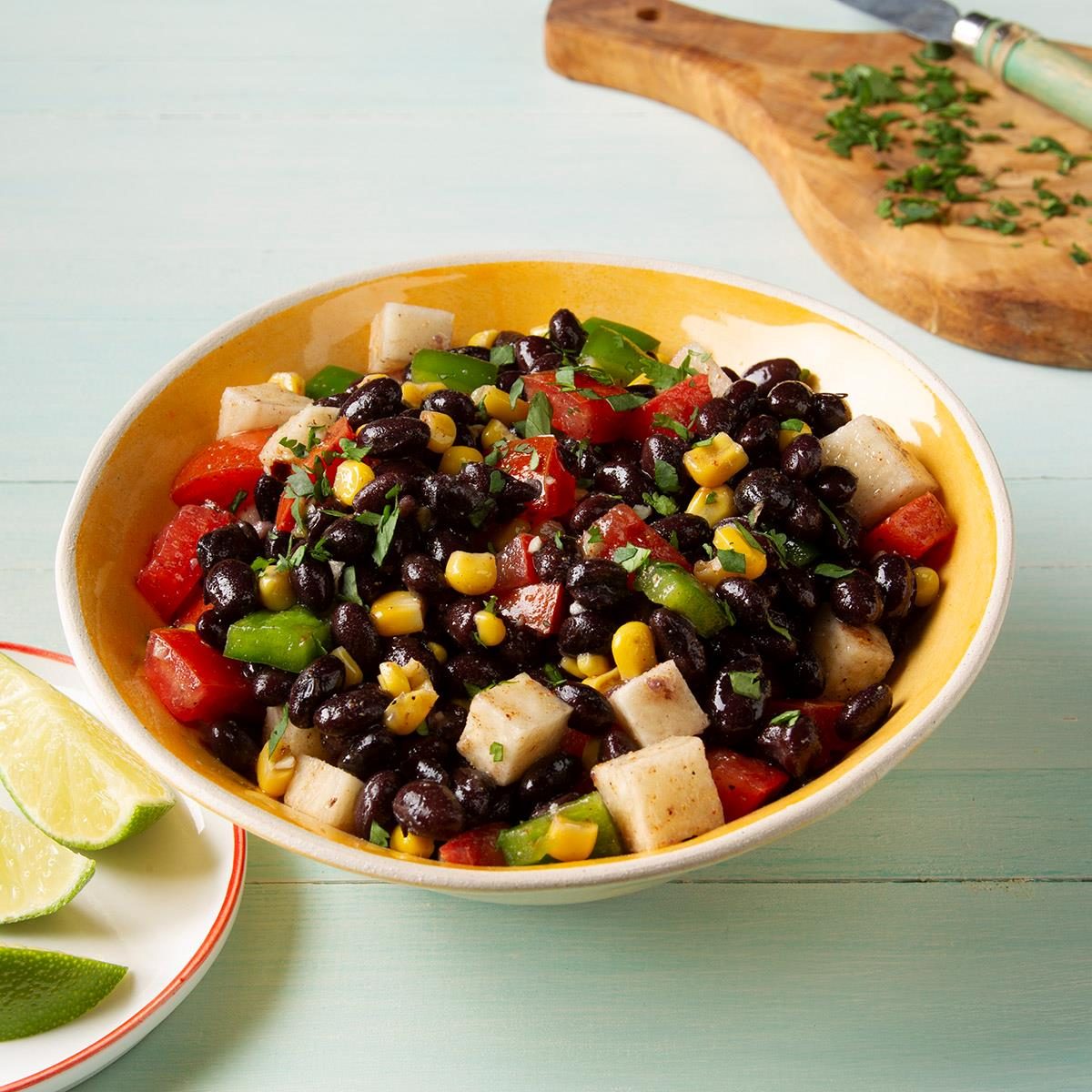 Jicama and Black Bean Salad