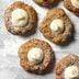 Carrot Spice Thumbprint Cookies