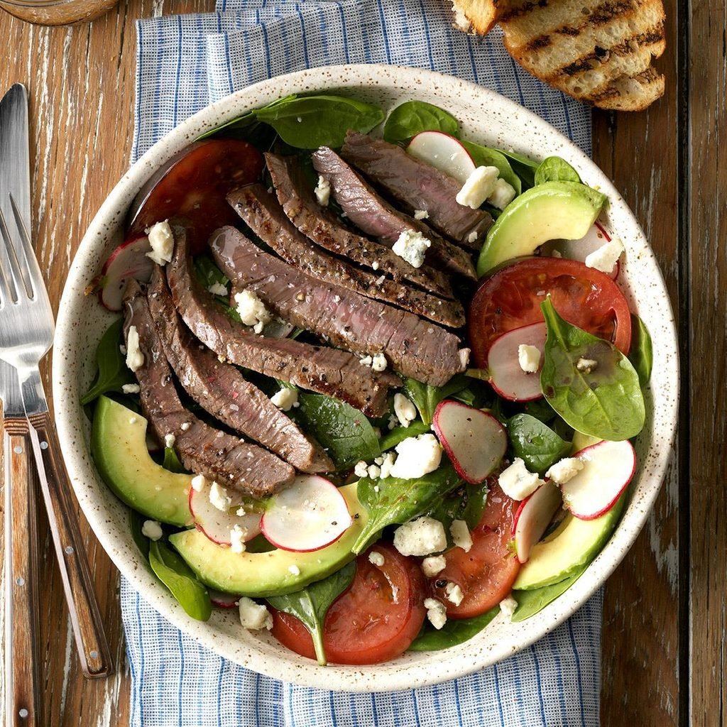 Flat Iron Steak Salad