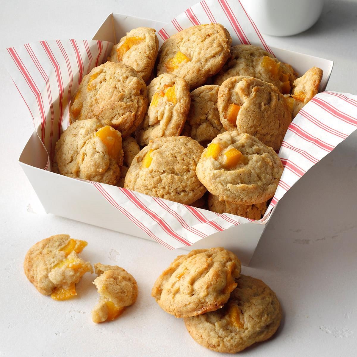 Iowa: Peach Cobbler Cookies