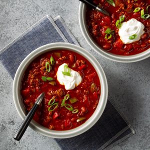 Pressure-Cooker Spanish Chili