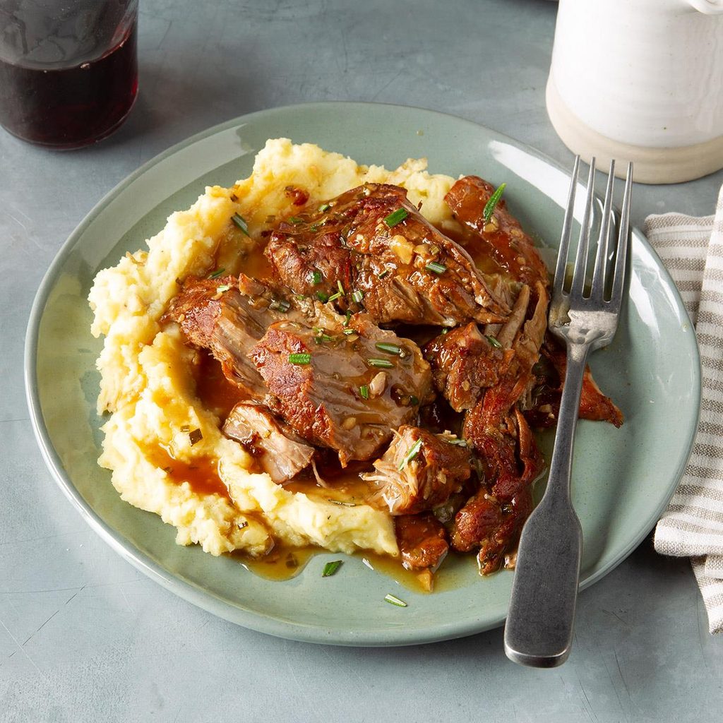 Pressure-Cooker Balsamic Pork Tenderloin