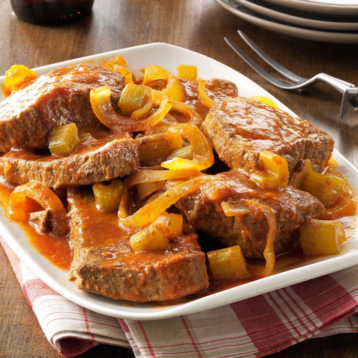 Day 17: Pressure Cooker Swiss Steak