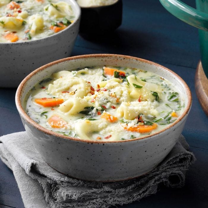 Creamy Tortellini Soup