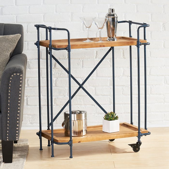 Farmhouse Bar Cart