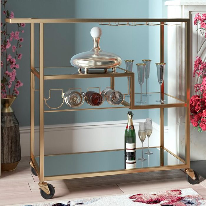 Glam Bar Cart