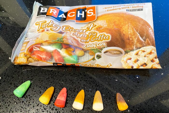 Brachs Turkey Dinner Plus Apple Pie And Coffee Candy Corn