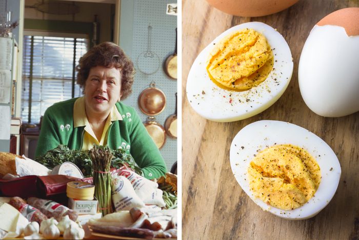 Julia Childs And Hard Boiled Eggs Getty