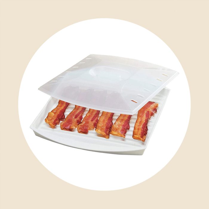 Microwavable Bacon Grill Via Amazon.com 