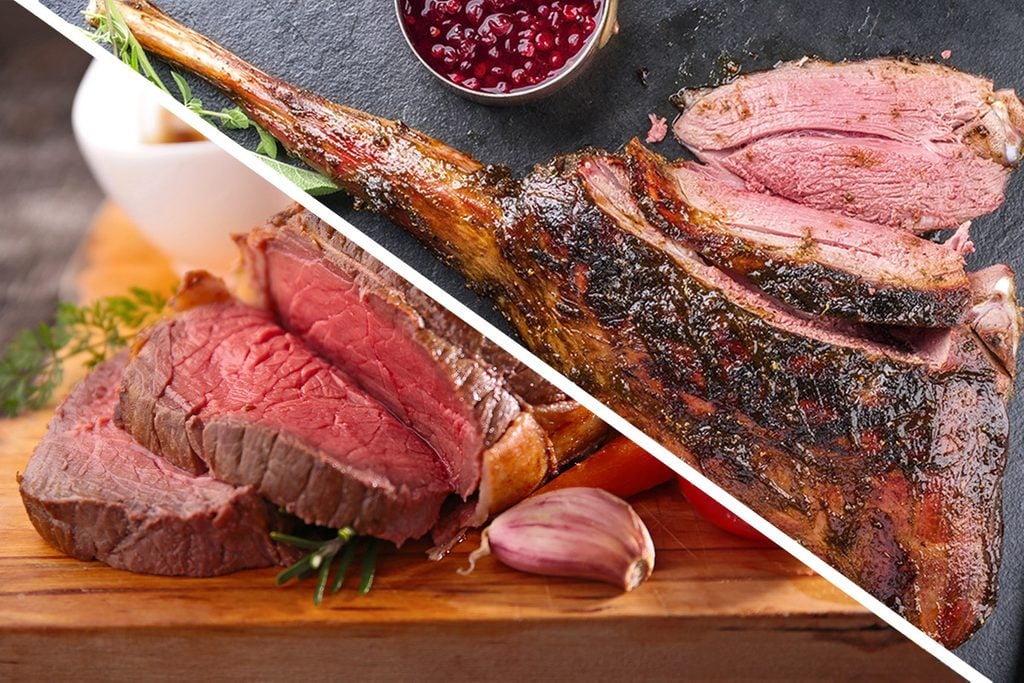 Barbecue Haunch of Venison with Mushrooms and Cranberry Sauce as close-up on a slate slab ; Shutterstock ID 676016473; Job (TFH, TOH, RD, BNB, CWM, CM): TOH roast beef fillet; Shutterstock ID 521346085; Job (TFH, TOH, RD, BNB, CWM, CM): TOH