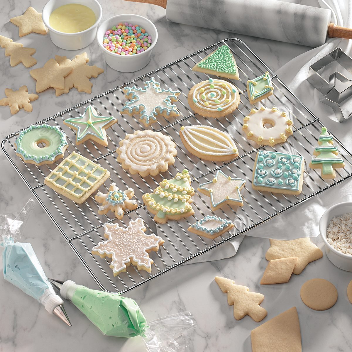 9 easy christmas cookie decorating ideas | taste of home