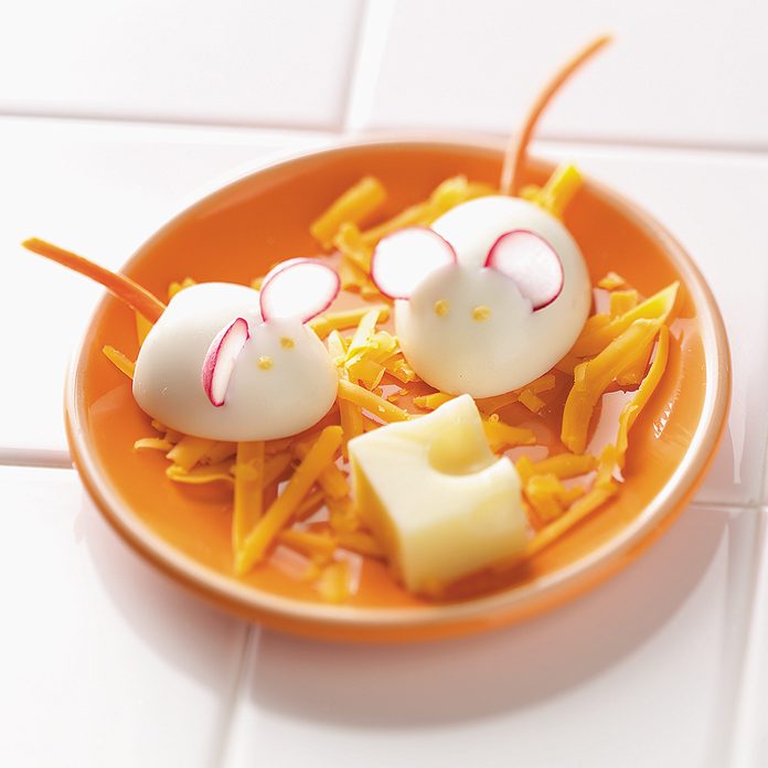 cheese egg mice