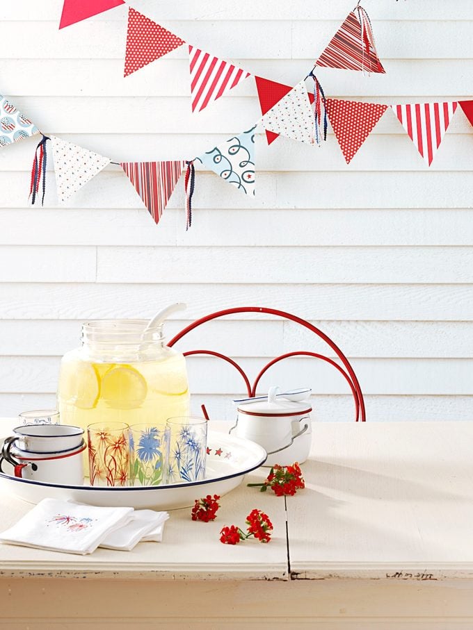 4th of july party idea for easy decoration