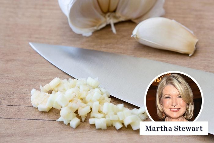 Martha Stewart Garlic Smell Removal Hack