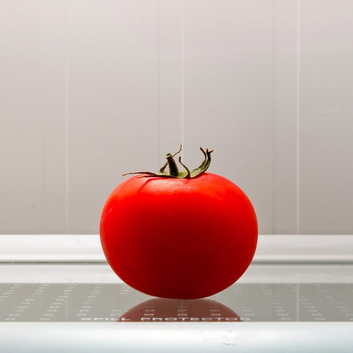 tomato in the fridge; Shutterstock ID 424376923; Job (TFH, TOH, RD, BNB, CWM, CM): Taste of Home
