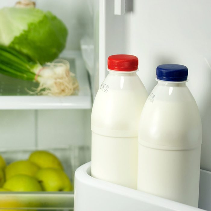 Refrigerator full with some kinds of food - fruits, vegetable, eggs and milk; Shutterstock ID 69273055; Job (TFH, TOH, RD, BNB, CWM, CM): Taste of Home