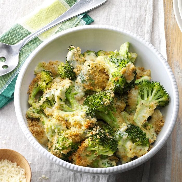 Baked Parmesan Broccoli