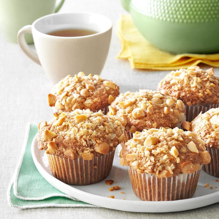 Banana Macadamia Muffins