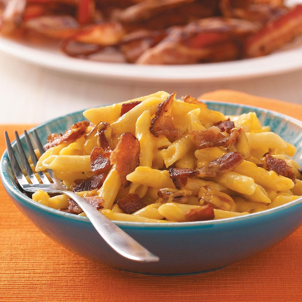 Cheesy Bacon Penne