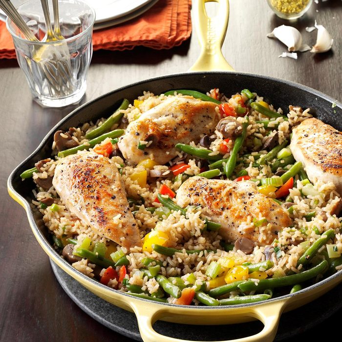 Chicken Rice Skillet