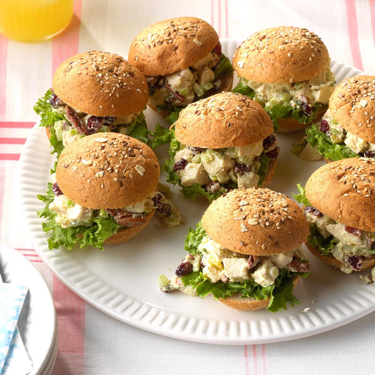 Idaho: Chicken Salad Party Sandwiches