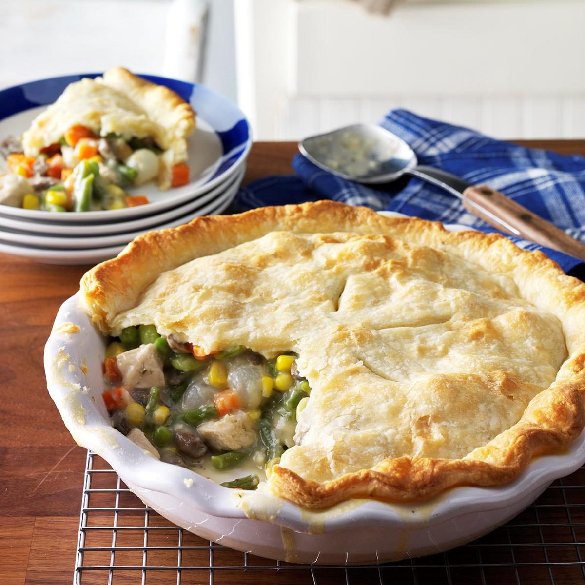 Inspired by: Traditional Chicken Pot Pie