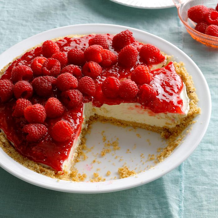 Contest-Winning Raspberry Cream Pie