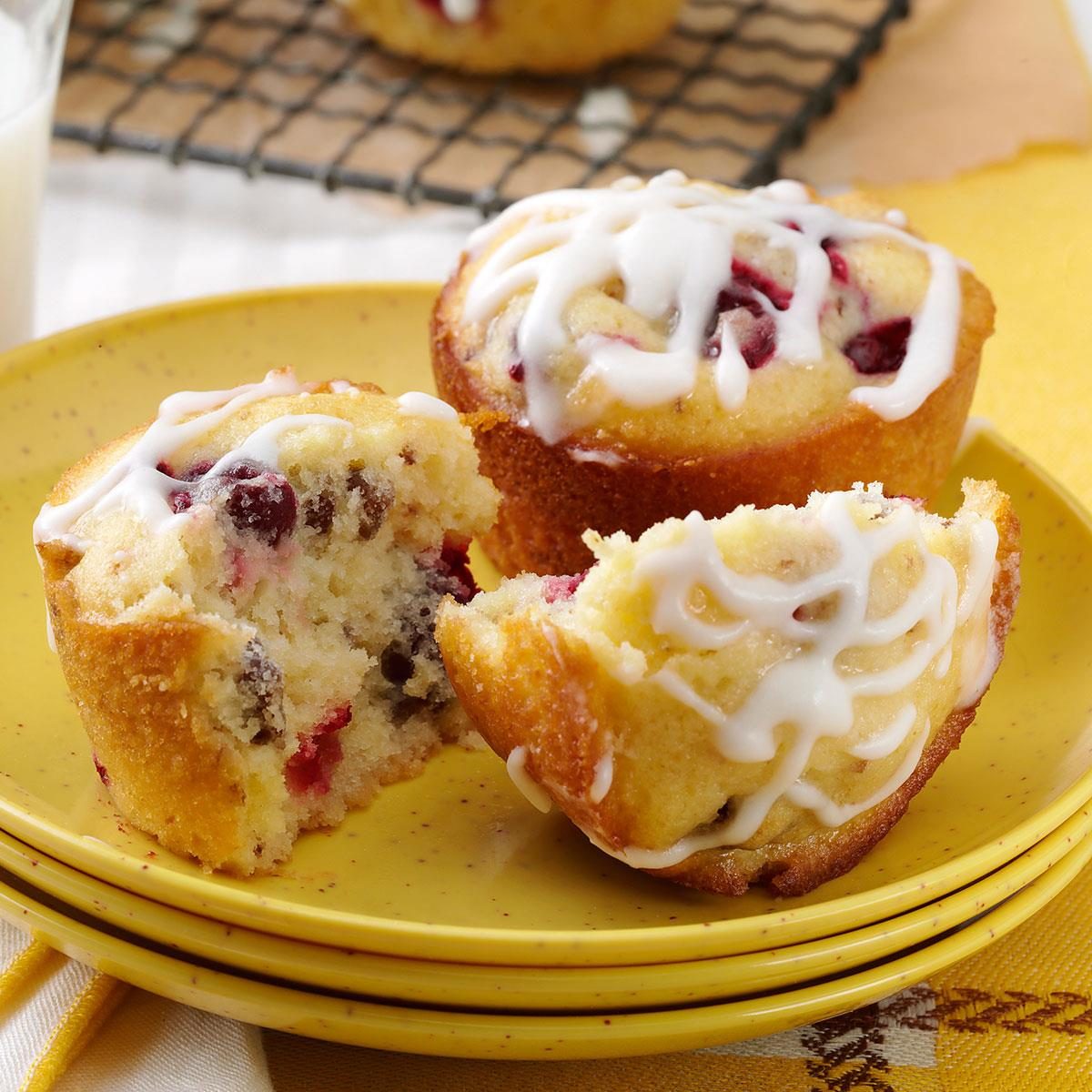 Cream Cheese Cranberry Muffins