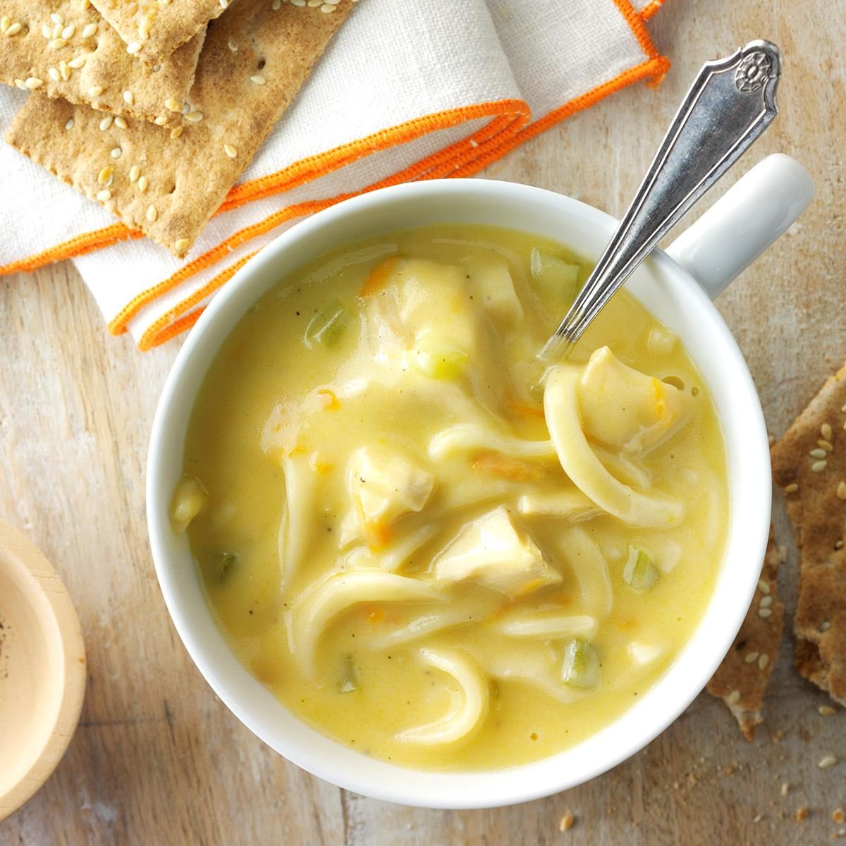 Creamy Turkey Noodle Soup