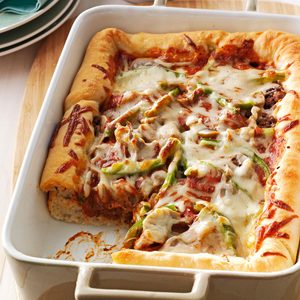 Deep-Dish Pizza