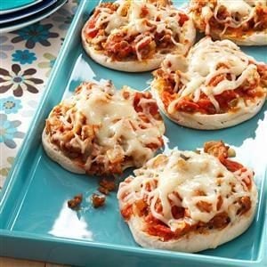 English Muffin Pizza Joes