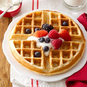 Family-Favorite Oatmeal Waffles