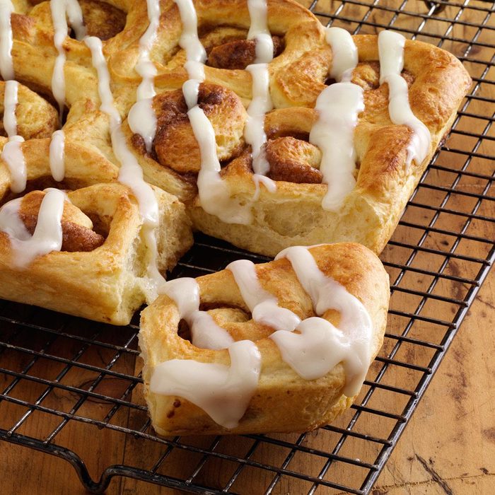 Frosted Cinnamon Rolls