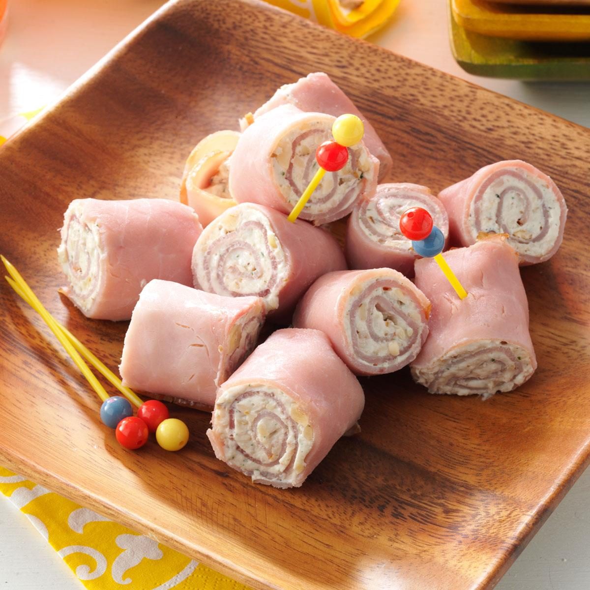 Ham 'N'  Cheese Pinwheels