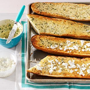 Herb-Happy Garlic Bread