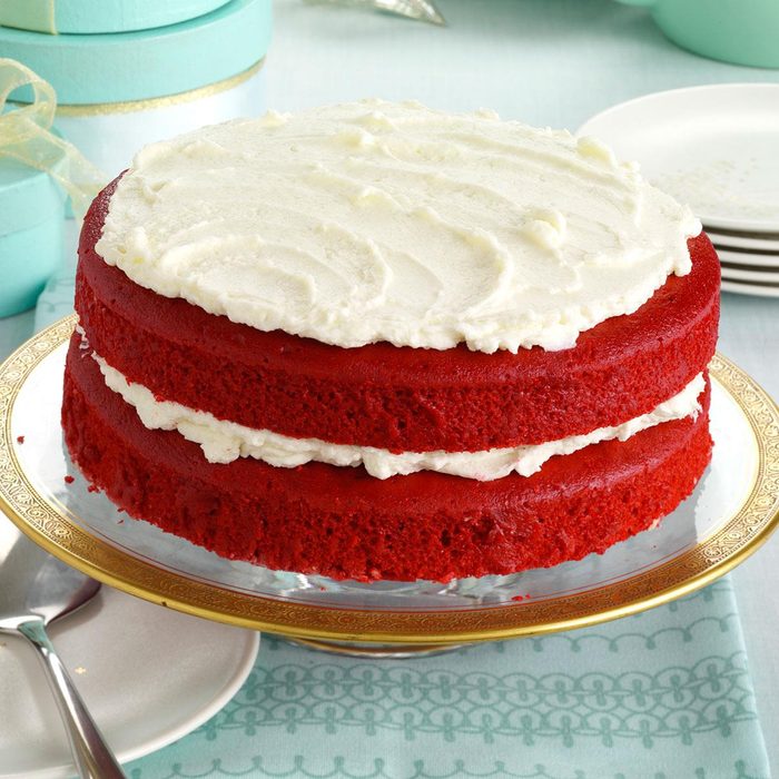 Makeover red velvet cake