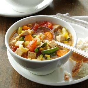 Minestrone with Turkey