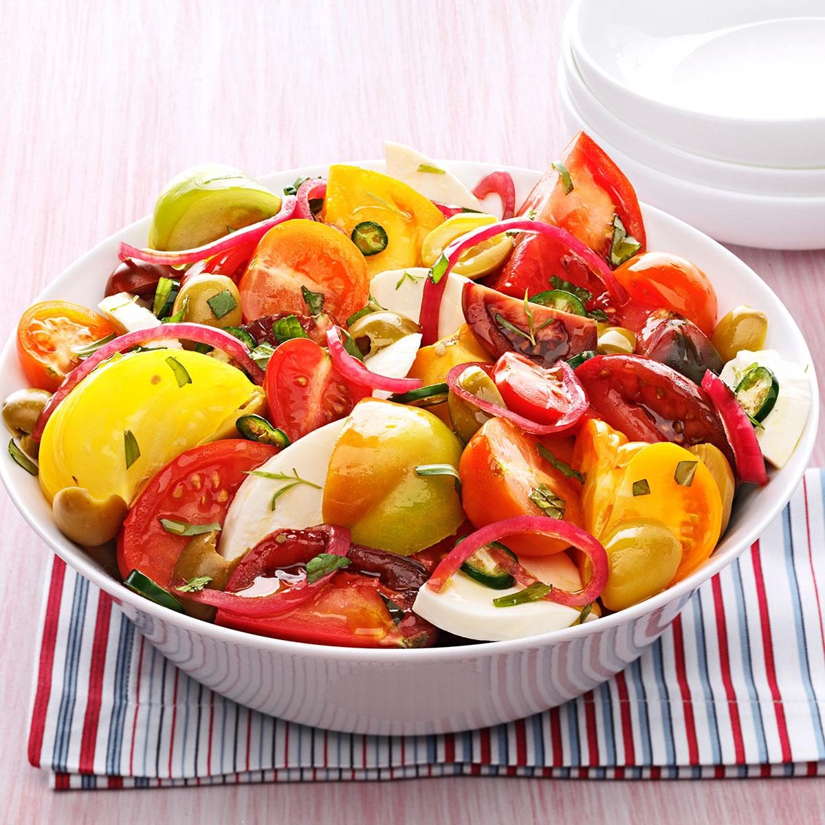 Olive Caprese Salad