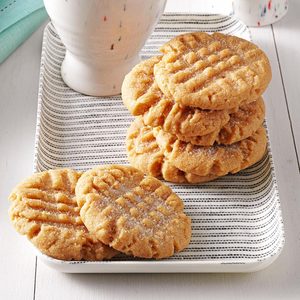 3-Ingredient Peanut Butter Cookies