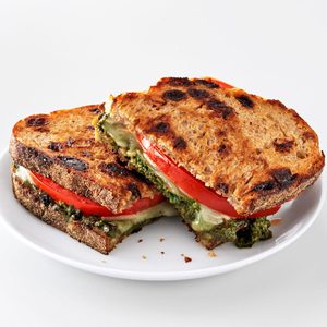 Pesto Grilled Cheese Sandwiches