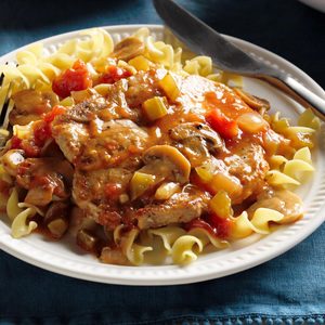 Pork Chop Cacciatore