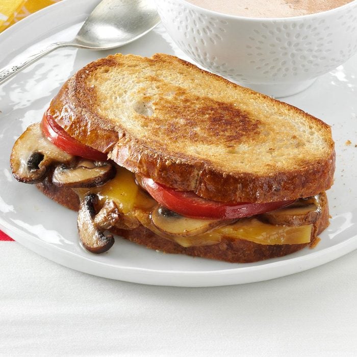Portobello-Gouda Grilled Sandwiches