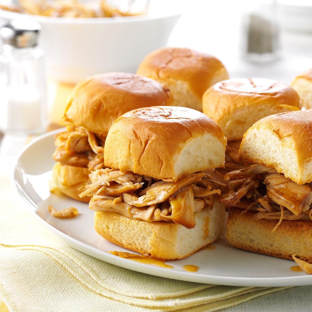 Instant Pot Mini Teriyaki Turkey Sandwiches